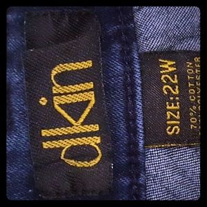 Plus size jean shorts